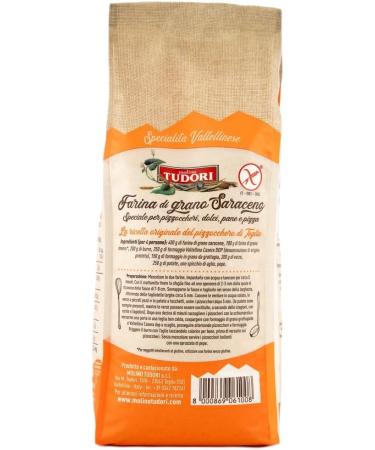 Molino Tudori - Buckwheat Flour (1kg) | Gluten Free | Non-GMO - Buy Online on GoSupps.com