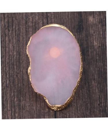 Buy Manicure Palette Paint Tray - Nail Art Resin Palette & Finger Ring in Pink | Shop Internationally - Buy Online on GoSupps.com