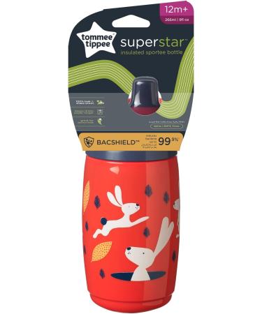 Tommee Tippee Superstar Sportee Insulated Bottle with 100% Leakproof and Shake-Proof INTELLIVALVE Technology and Techn - Buy Online on GoSupps.com