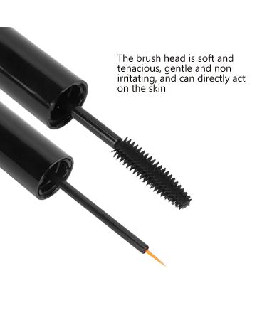 5pcs Empty Mascara Tubes - DIY Black Eyelash Wand Cream Bottle with Spiral Design for Liquid Eyeliner - Buy Online on GoSupps.com