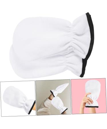 Ipetboom 3 Pairs Maintenance Essential Oil Gloves Bath Gloves Keychain Magnifying Glass Beauty Hand Gloves Beauty Care Gloves Body Scruber Paraffin Hot Polyester Mittens Mask White - Buy Online on GoSupps.com