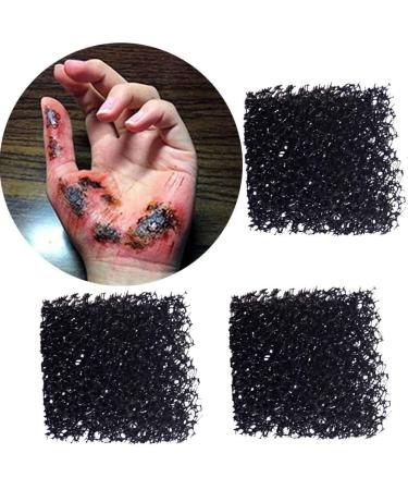 4 Types Special Effect Halloween Makeup Sponge Blood Stipple Wound Stipple Sponge for Halloween Xmas Carnival Face Body Painting - Buy Online on GoSupps.com