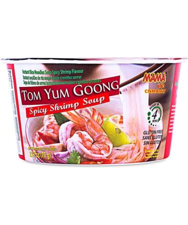CNMART Mama Instant Rice Noodle Bowl Tom Yum Goong Spicy Shrimp Soup 70g (Pack of 6) Spicy Shrimp 420 g (Pack of 1) - Buy Online on GoSupps.com
