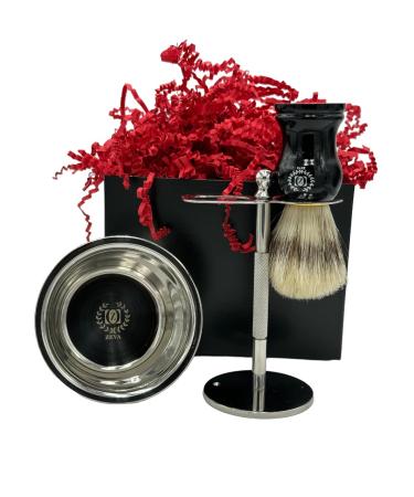 Men's Grooming Gift Set - Zeva Straight Razor Shave Kit | Leather Strop Soap Steel Mug & Stand - Premium Shaving Essentials - Buy Online on GoSupps.com