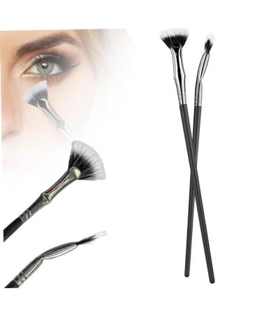 2PCS Mascara Fan Brush - Folding Lash Brush for Smooth Application & Natural Lifted Effects | Synthetic Fibre Eye Makeup Tool - Buy Online on GoSupps.com