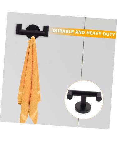 Ciieeo 3pcs Stainless Steel Double Hook Wall Hooks Coat Hooks Wall Mounted Hooks for Hanging Coats Bathroom Towel Hanger Kitchen Hooks Towel Hooks for Bathrooms Towel Holder for Bathroom - Buy Online on GoSupps.com