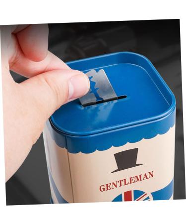 Mikinona Metal Container Set - 4-Piece Blade Recycling Box for Safe Razor Blade Disposal | Organizer Case in White Tin - Buy Online on GoSupps.com