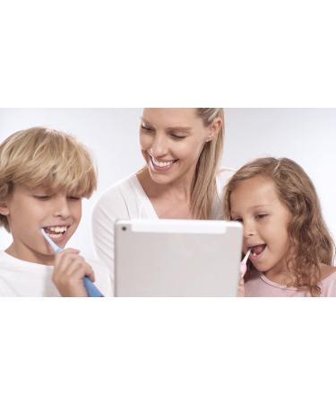 Buy Blu Smart Bluetooth Kids Toothbrush - Live Tracking App Rechargeable Electric - Promotes Healthy Brushing Habits (Pink - Buy Online on GoSupps.com