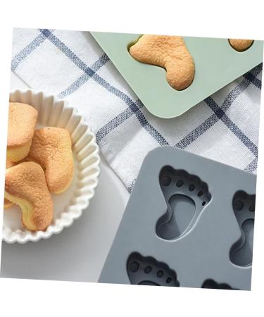 IMIKEYA Kitchen Tools 12 Pcs Footprint Baking Mold Tool Handmade Soap Child Silica Gel Kitchen Tool 15.8X13.2X1.5CMx3pcs Assorted Colorx3pcs - Buy Online on GoSupps.com