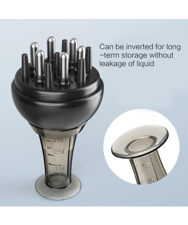 Anti Hair Loss Scalp Care Tool | Easy Use Liquid Dispenser & Massager | Hair Care Accessory - White - Buy Online on GoSupps.com
