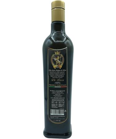 100% Italian Extra Virgin Olive Oil Evo Carolea Monoculture Cold Pressed Made In Calabria De Luca The Italian Excellence That Makes The World Dream (750ml) - Buy Online on GoSupps.com