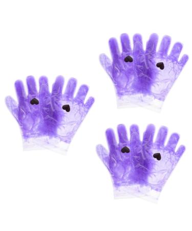 FRCOLOR 3 Pairs of Hand Wax Set Foot Wax Set Display Card Whitening