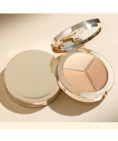 3-Color Concealer Palette Dark Eye Circles Acne Spots Corrective Highlighting Concealer Palette (2pcs) - Buy Online on GoSupps.com