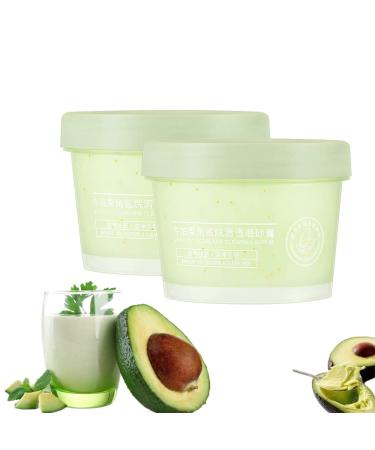 Squalane Reduce Celluli Body Scrub Organic Avocado Body Scrub Exfoliating Scrub for Dull Skin Smooth & Tight Body Scrub for Body Deeply Cleaning