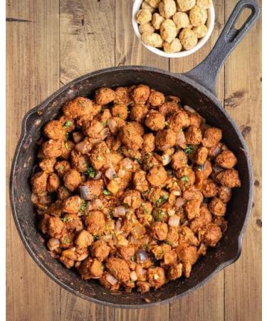 Harry Harvey Soya Chunks 400g - Soya Wadi Vegetarian Meat Alternative - Buy Online on GoSupps.com