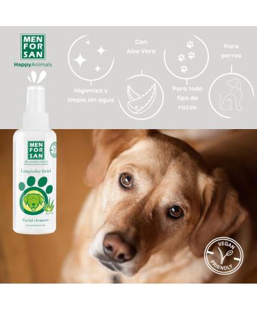 MENFORSAN Facial Cleanser for Dogs with Organic Aloe Vera Culture 60 ML - Buy Online on GoSupps.com