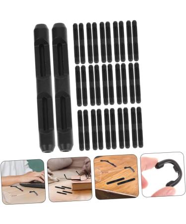 FOMIYES 16 Pairs Eyeglass Retainers & Cushions - Silicone Ear Grips & Temple Protectors for Glasses - Black 5.5x0.6cm - Comfort & Style - Buy Online on GoSupps.com