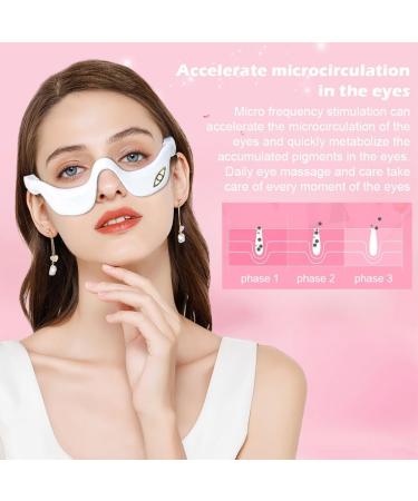 Fogari Eye Massager with Heat 6 Modes & 3 Levels for Anti-Aging Eye Care Reduces Dark Circles & Dry Eyes - Buy Online on GoSupps.com