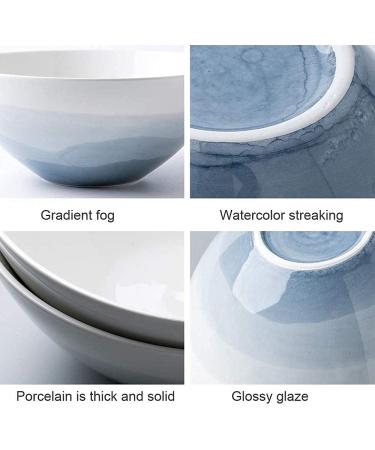 Ceramic Tableware Bowl/Spoon/Plate Simple Yunhai Series Tableware Set 18 Pieces-Family Gathering and Kitchen Restaurant - Buy Online on GoSupps.com