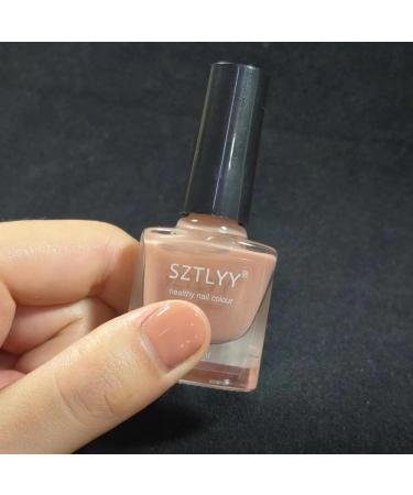 DMQ Nude Nail Polish Jelly Nude French Nail Polish Neutral Color Nail Varnish Long Lasting Chip Resistant & Quick Drying Nail Gel for DIY Nail Art Manicure at Home Salon 8ML(Nude) French Nude - Buy Online on GoSupps.com