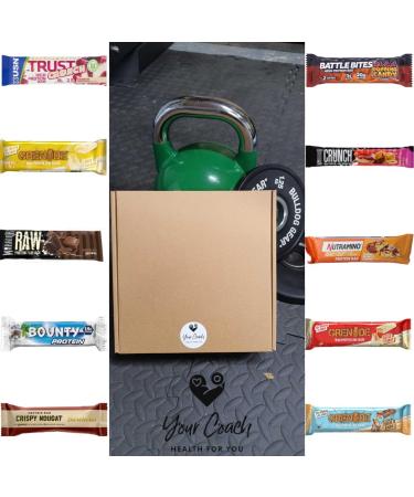 Protein bar snack box whey protein Isolate protein healthy snacks low calorie protein snacks selection packs low carb high protein flapjack bars