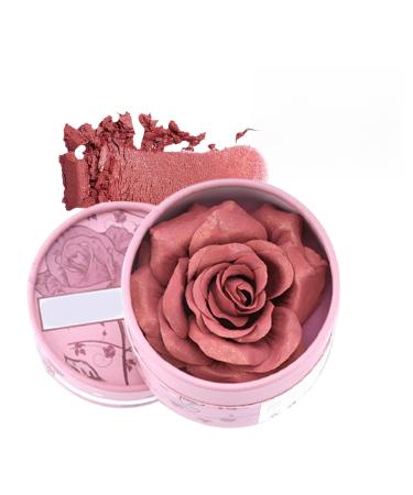 Ziennhu Blush - 3D petal design in a travel-size format - natural shimmering effect and soft texture for natural makeup 3.5g