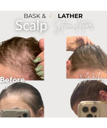 BASK & LATHER Hair Care Oil - Natural Growth & Thickness Stimulator for All Hair Types 4 fl oz | International Shipping Available - Buy Online on GoSupps.com
