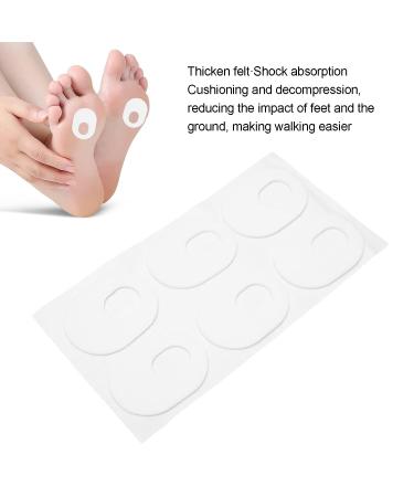 Corn Removers Oval - Self Adhesive Felt Foot Callus Relief for Women | Anti-Pain, Anti-Wear Corn Treatment - Buy Online on GoSupps.com