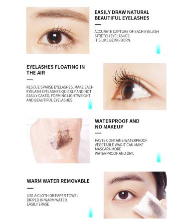 3 pcs Silk Fiber Mascara for Longer Voluminous Eyelashes - Natural Waterproof Smudge-Proof All Day - Dark Brown/Black - Buy Online on GoSupps.com