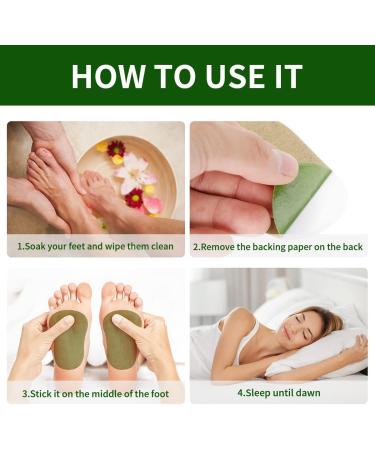 32PCS Ginger Premium Deep Cleansing Foot Pads for Stress Relief & Better Sleep - Foot Care Patches for Pain Relief & Relaxation - Buy Online on GoSupps.com
