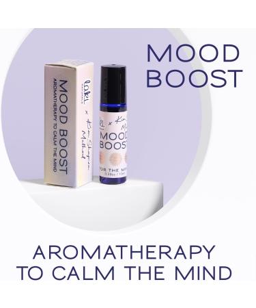 Laki Naturals Mood Boost Essential Oils Blend - Calming Aromatherapy Roller (10ml) with Sweet Orange Bergamot Neroli & Chamomile for Emotional Balance - Ship Internationally - Buy Online on GoSupps.com