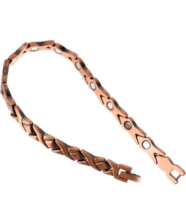 Therapeutic Copper Magnetic Wristband for Men | Vintage Moisennette Yoga Jewelry - International Shipping - Buy Online on GoSupps.com