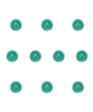 CanDo massage ball hedgehog ball knobbly ball diameter 7 cm green 12 pieces 12 pieces 7 cm