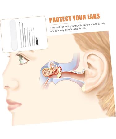 FOMIYES 3 Sets Ear Spoon Kit - 8 Tools for Ear Wax Removal & Cleaning | Ear Picks & Cleaning Supplies for Effective Ear Care - Buy Online on GoSupps.com