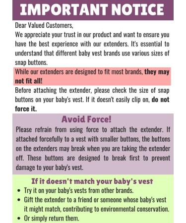 HanaMoon Baby Vest BodySuit Extender - Extend Baby Clothes Lifespan - Buy Online on GoSupps.com