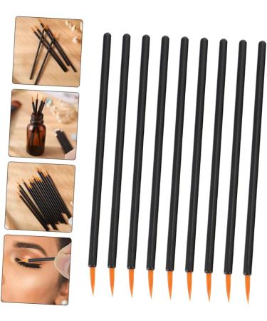 SKISUNO 100pcs Disposable Eyeliner Brush Makeup Brush Professional Cosmetic Woman Make up Face Brush - Buy Online on GoSupps.com