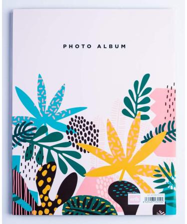 Grupo Erik Official Abstract Tropics Photo Album - 8x5 Photo Album / 13x20 cm - Family Photo Album 96 Pockets - Friend Gifts Flower Gifts - Photo Albums 8x5 96 photos - Photo Album Slip In - Buy Online on GoSupps.com