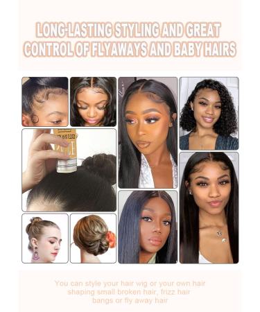 Lace Melting Band 2Pcs & Wax Stick for Hair Wigs | Elastic Band & Accessories for Lace Wigs | Wig Edges Styling Essential - 3.5oz - Buy Online on GoSupps.com