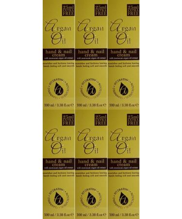 Six packs of Argan Oil Hand & Nail Cream 100 ml - Buy Online on GoSupps.com