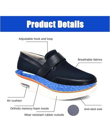 Best Women's Slip-On Orthopedic Shoes | Breathable Adjustable Diabetic & Arthritis Footwear - Perfect for Swollen Feet & Elderly - Ideal Mother's Day & Birthday Gift - Buy Online on GoSupps.com