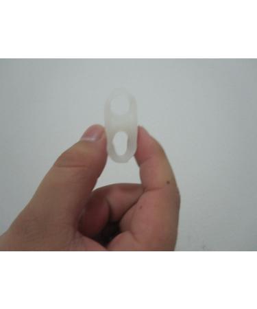 Buy Sgirl Little Toe Soft Silicone Orthotics - 2 Holes Bunion Tail Toe Straightener | Comfort & Support for All Feet - Buy Online on GoSupps.com