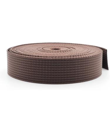 CRAFTMEMORE 1.5 Heavy Nylon Webbing - Luxury Bag Strap, High Density Arts & Crafts Straps (5 Yards, Brown) - Buy Online on GoSupps.com