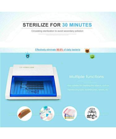Aprodite 8W UV & Ozone Sterilizer Cabinet | Sterilization Box for Salon Barber Spa & Home Use - International Shipping Available - Buy Online on GoSupps.com
