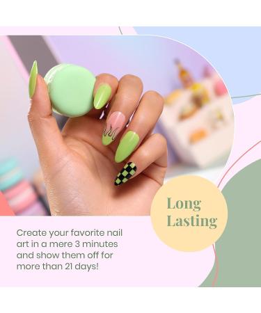 Beetles 12-Piece Macaroon Gel Nail Polish Kit - Hot Pink Red Neon Green Yellow Set | Salon-quality Soak Off LED Nail Lamp Manicure Set for Women, Mom, Girlfriend | Nail Art Gifts - Buy Online on GoSupps.com