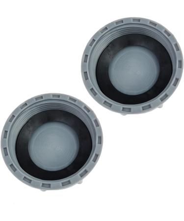 Buy Qrity 2-Pack Kitchen Sink Drain Pipe Locking Caps - 56mm Inner Thread for Leak Prevention | International Shipping Available - Buy Online on GoSupps.com