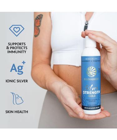 Fulvic Acid Complex All Natural Supports Skin Health | 8 oz Silver Strength by Sunwarrior - Buy Online on GoSupps.com
