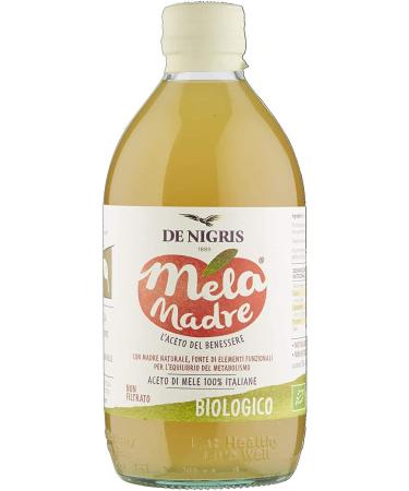 DE NIGRIS apple vinegar mother unfiltered 100% Italian 500 ml 1 item