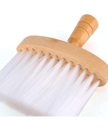 Hair Cut Brush Hair Duster Brush Asixx 1pc Soft Neck Duster Brushes Hair Clean Hairbrush Wood Handle Tool for Barber Hairdresser - Buy Online on GoSupps.com