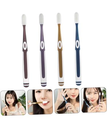 Shop Tovinanna 4ST Nano Toothbrush Replacement Heads - Eco-Friendly Charcoal & Silk Care for a Healthier Smile | International Shipping - Buy Online on GoSupps.com