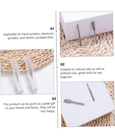 Beavorty 1pc Tungsten Steel Grinding Head Power Nail File Nail Accessories Electric Manicure Drill Bits Nail Art Accessory Nail Polish Grinding Head Manicure Grinding Heads 3.75x0.23cm - Buy Online on GoSupps.com